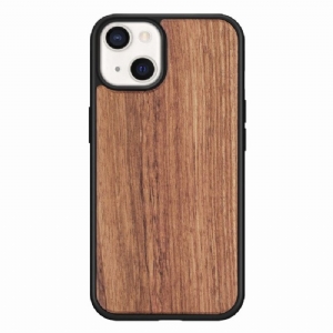 Hülle Für iPhone 13 Premium Holz - Braun