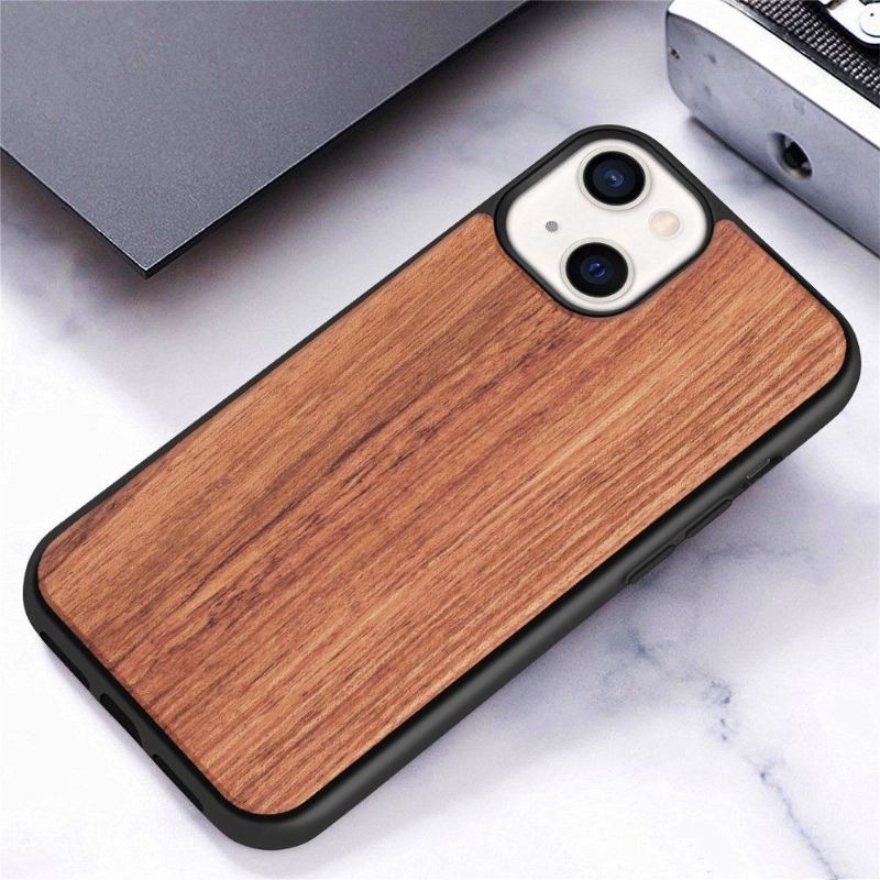 Hülle Für iPhone 13 Premium Holz - Braun