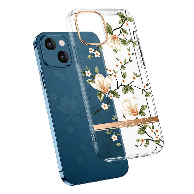 Hülle Für iPhone 13 Transparente Blumen