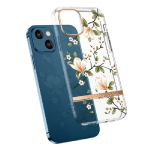 Hülle Für iPhone 13 Transparente Blumen