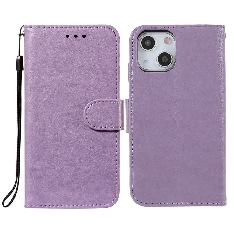 Lederhüllen Für iPhone 13 Schutzhülle Flip Case Kartenhalterklappe