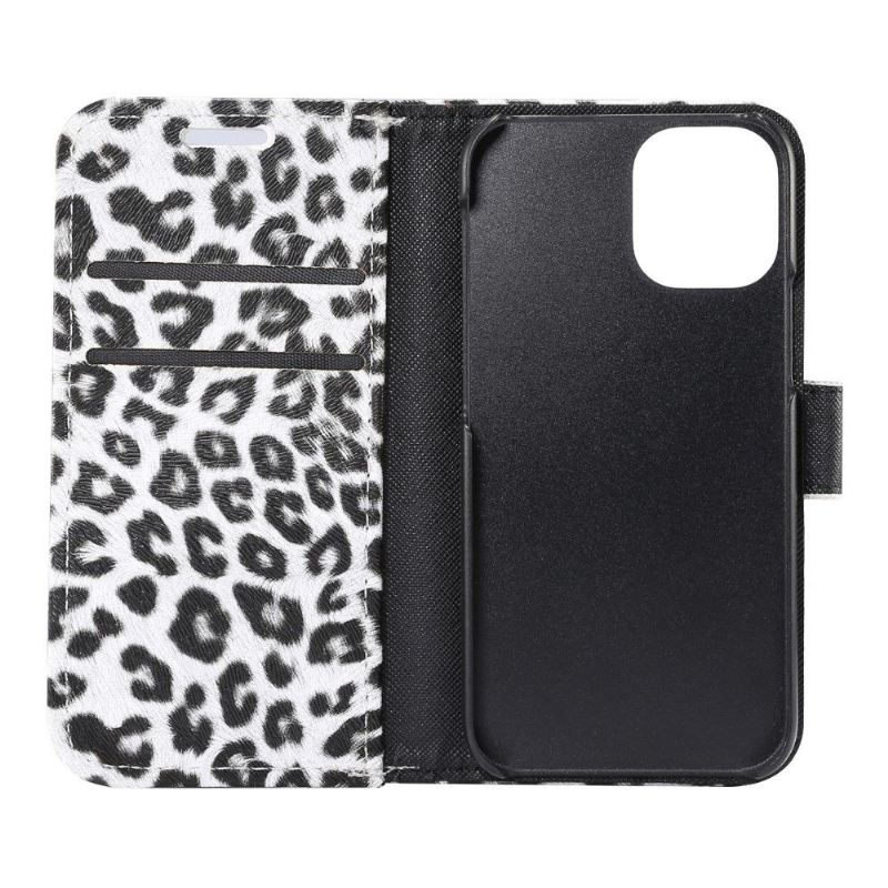 Lederhüllen Für iPhone 13 Stahlleopard