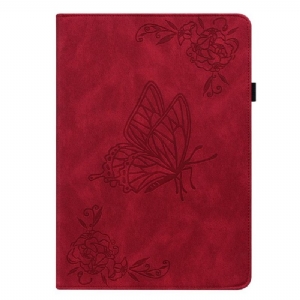 Samsung Galaxy Tab A8 (2021) Cover Schmetterling Illustration