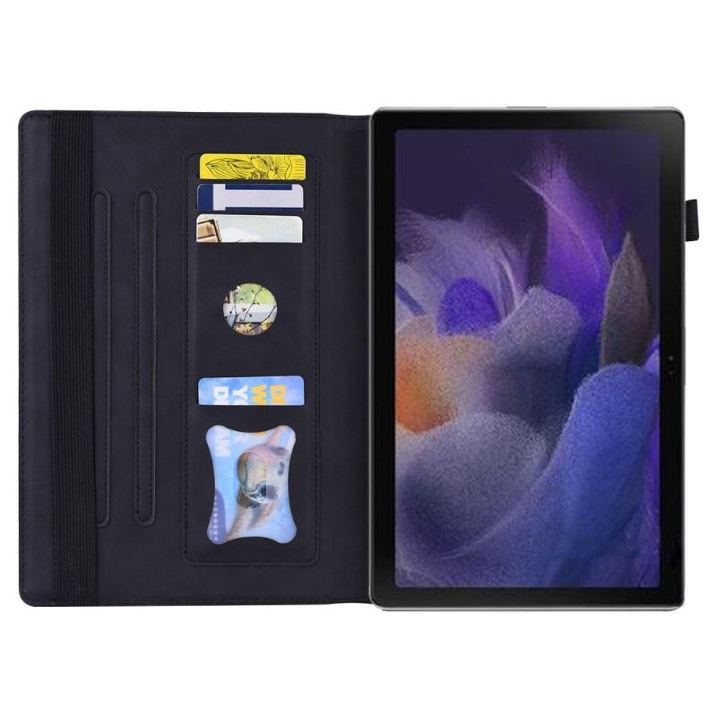 Samsung Galaxy Tab A8 (2021) Premium Cover Mit Kartenhalter