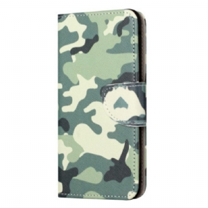 Flip Case Für iPhone 15 Plus Militärtarnung