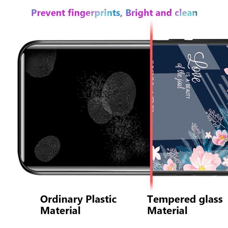 Handyhülle Für iPhone 15 Plus Believe Gehärtetes Glas