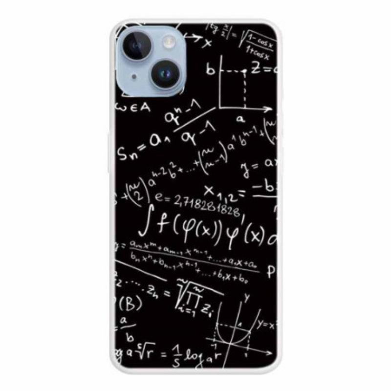 Handyhülle Für iPhone 15 Plus Mathematik