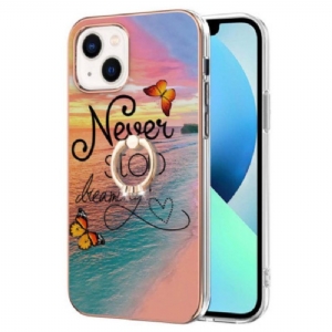 Handyhülle Für iPhone 15 Plus „never Stop Dreaming“-unterstützungsring