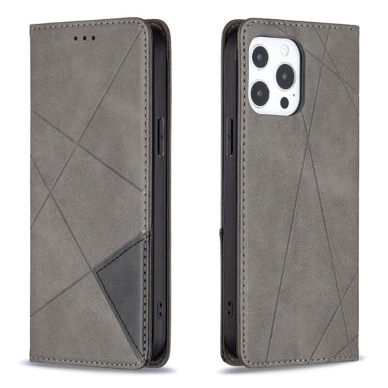 Flip Case Für iPhone 13 Pro Max Kartenetui Aus Leder Im Célinia-stil