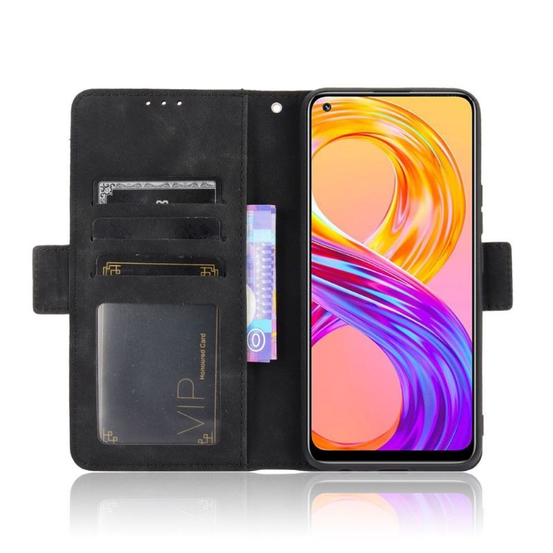 Flip Case Für Realme 8 / 8 Pro Premium Mit Kartenhalter