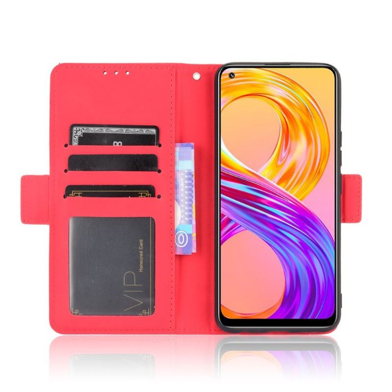 Flip Case Für Realme 8 / 8 Pro Premium Mit Kartenhalter