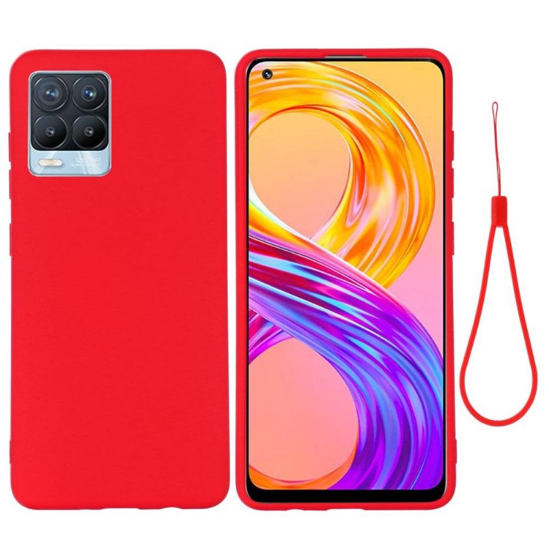 Hülle Für Realme 8 / 8 Pro Anti-Sturz Puro Flüssigsilikon