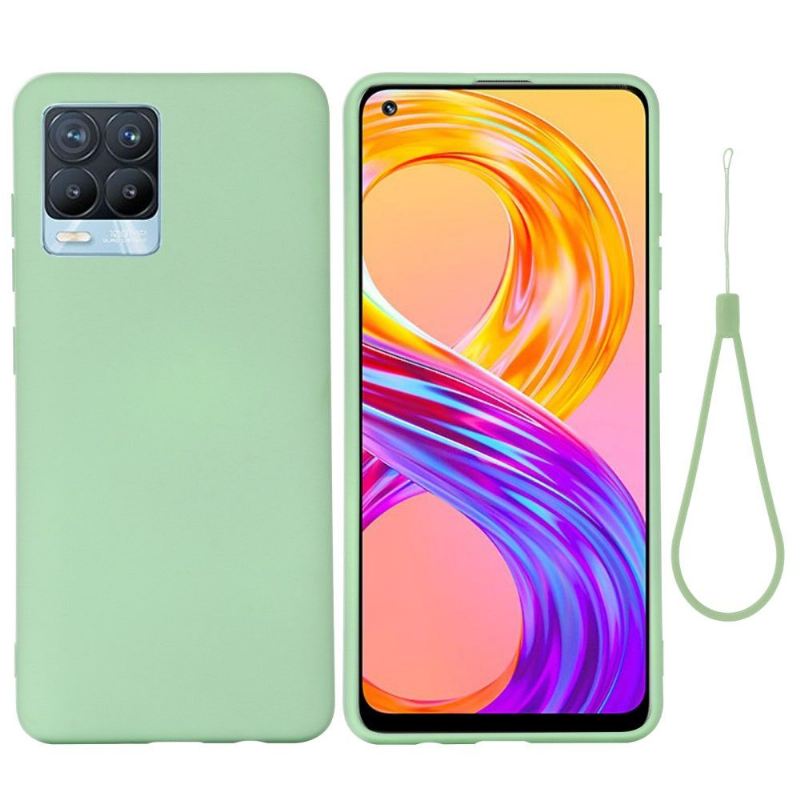 Hülle Für Realme 8 / 8 Pro Anti-Sturz Puro Flüssigsilikon