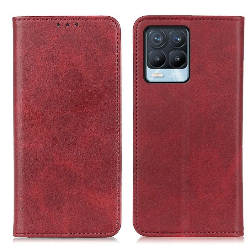 Lederhüllen Für Realme 8 / 8 Pro Flip Case Simone Gealtert