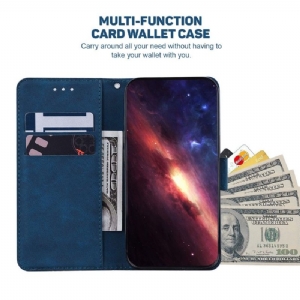 Case Für Oppo Find X5 Lite Flip Case Folio-streifen Aus Kunstleder