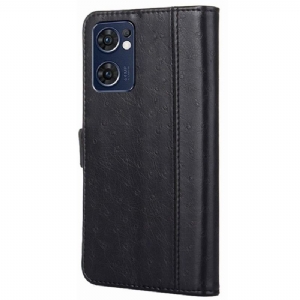 Case Für Oppo Find X5 Lite Flip Case Ulrich Kunstleder