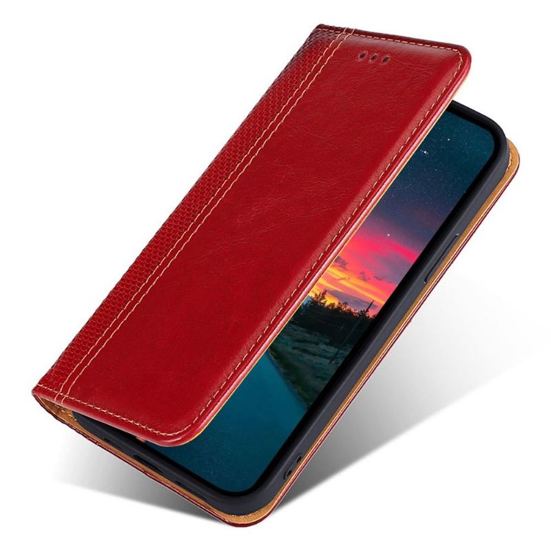 Flip Case Für Oppo Find X5 Lite Flip Case Flip-folio-nähte