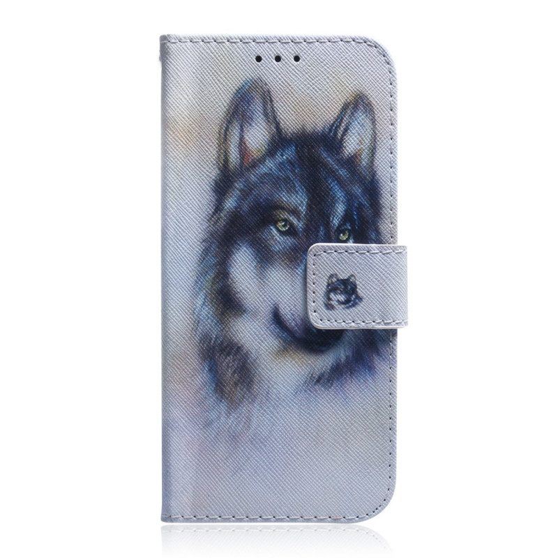 Flip Case Für Oppo Find X5 Lite Hunde-look