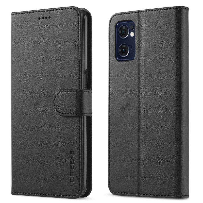 Flip Case Für Oppo Find X5 Lite Kunstleder Lc.imeeke