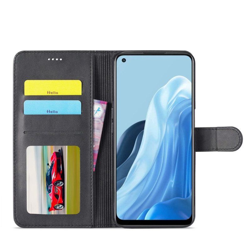 Flip Case Für Oppo Find X5 Lite Kunstleder Lc.imeeke