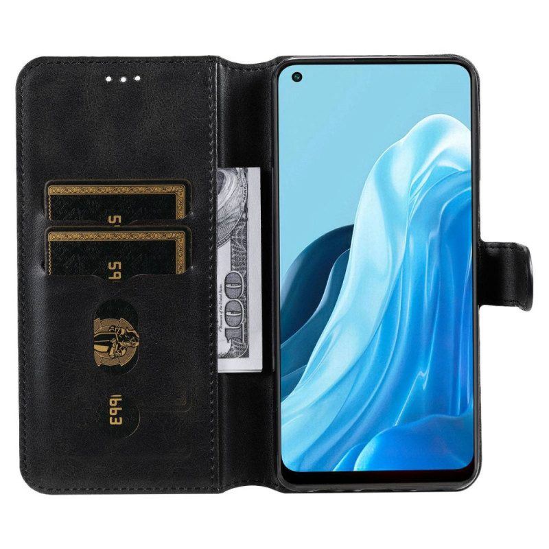 Lederhüllen Für Oppo Find X5 Lite Kunstleder