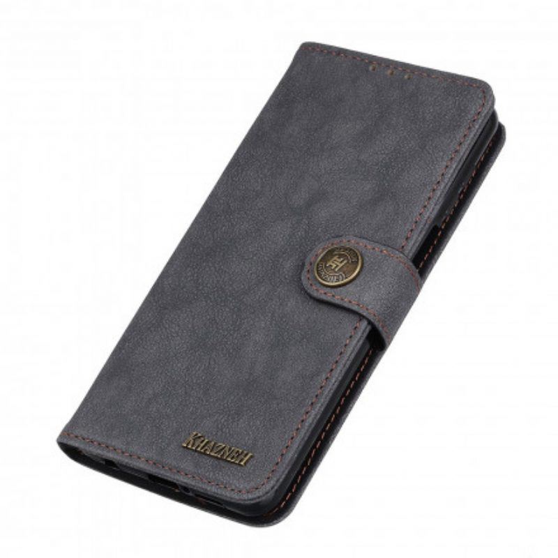 Flip Case Für Xiaomi Redmi Note 10 / 10S Khazneh Retro Spaltleder