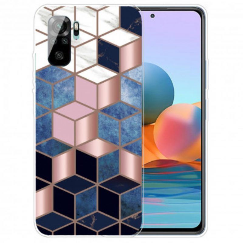 Handyhülle Für Xiaomi Redmi Note 10 / 10S Designer-marmor