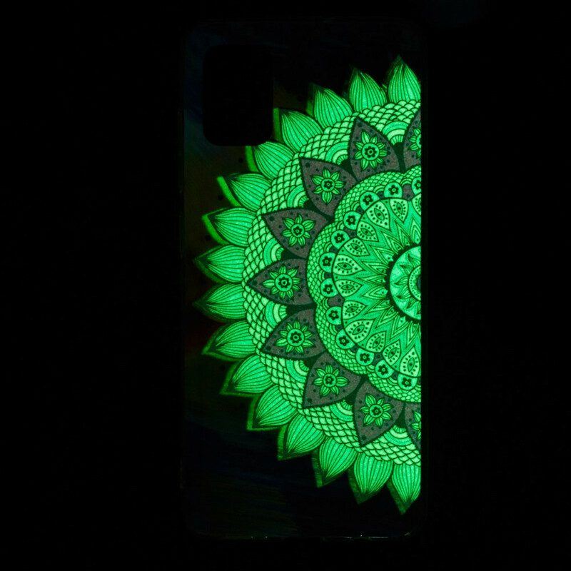 Handyhülle Für Xiaomi Redmi Note 10 / 10S Fluoreszierendes Buntes Mandala