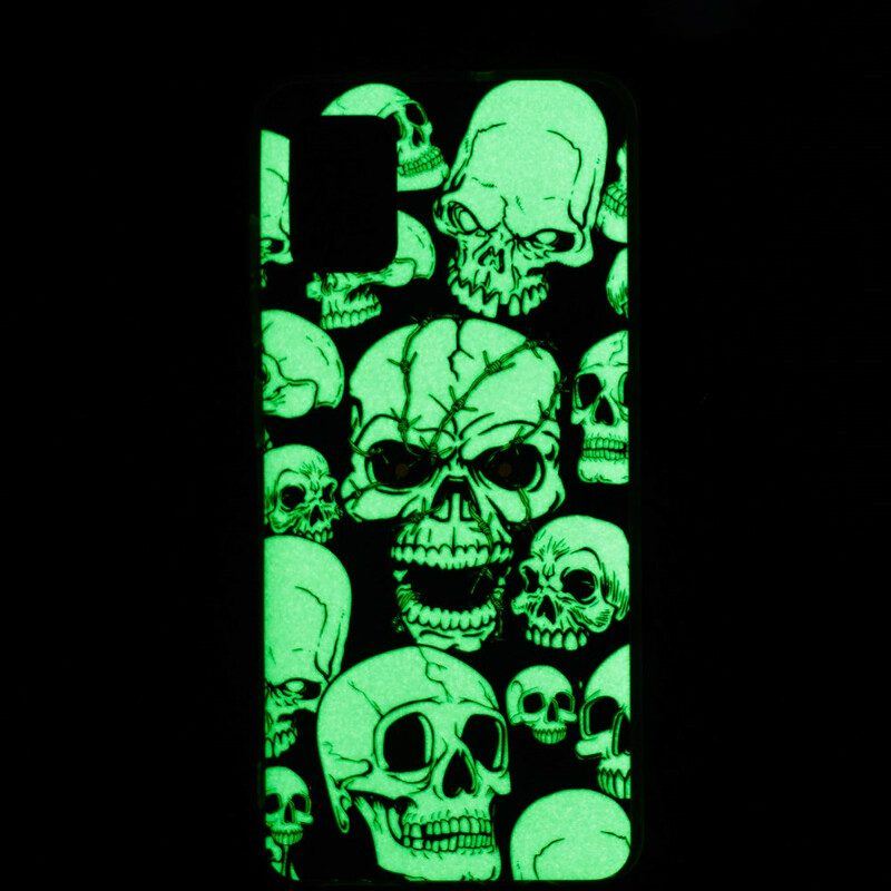 Hülle Für Xiaomi Redmi Note 10 / 10S Fluoreszierende Totenköpfe