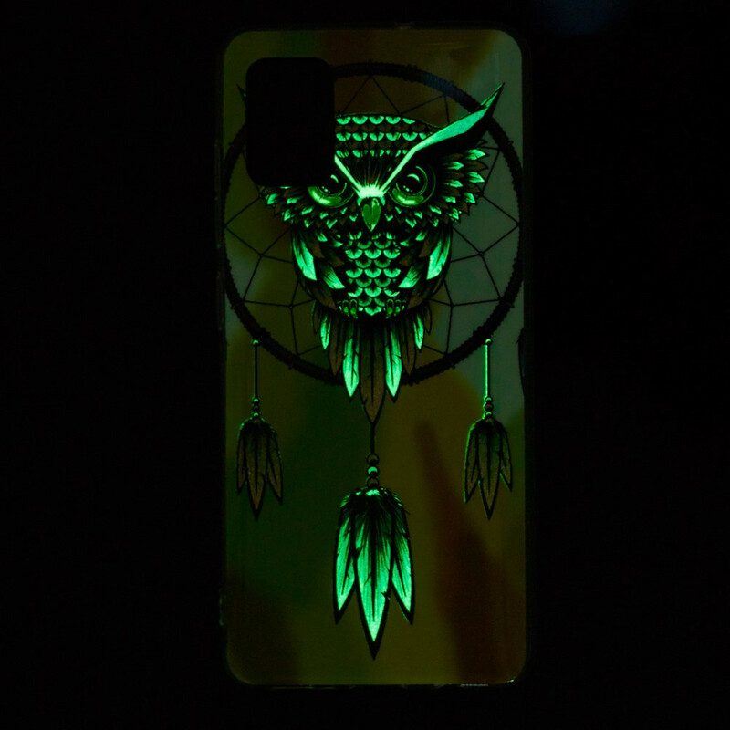 Hülle Für Xiaomi Redmi Note 10 / 10S Fluoreszierender Eulen-traumfänger