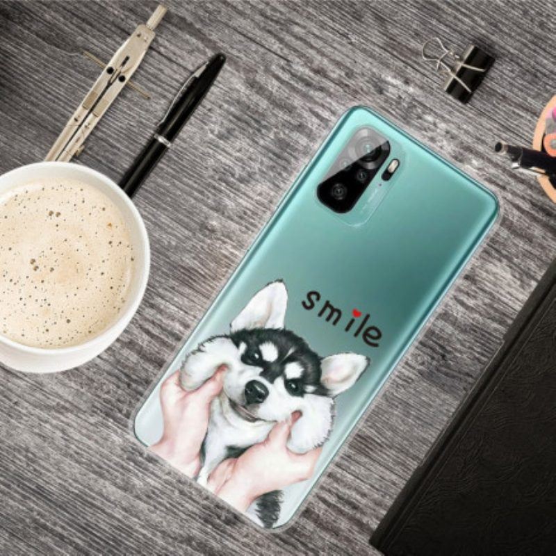 Hülle Für Xiaomi Redmi Note 10 / 10S Lächle Hund