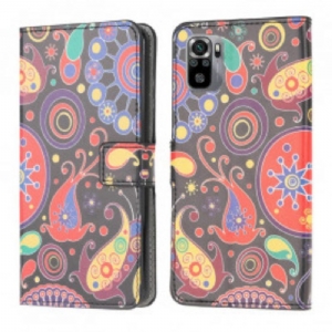 Lederhüllen Für Xiaomi Redmi Note 10 / 10S Galaxy-design