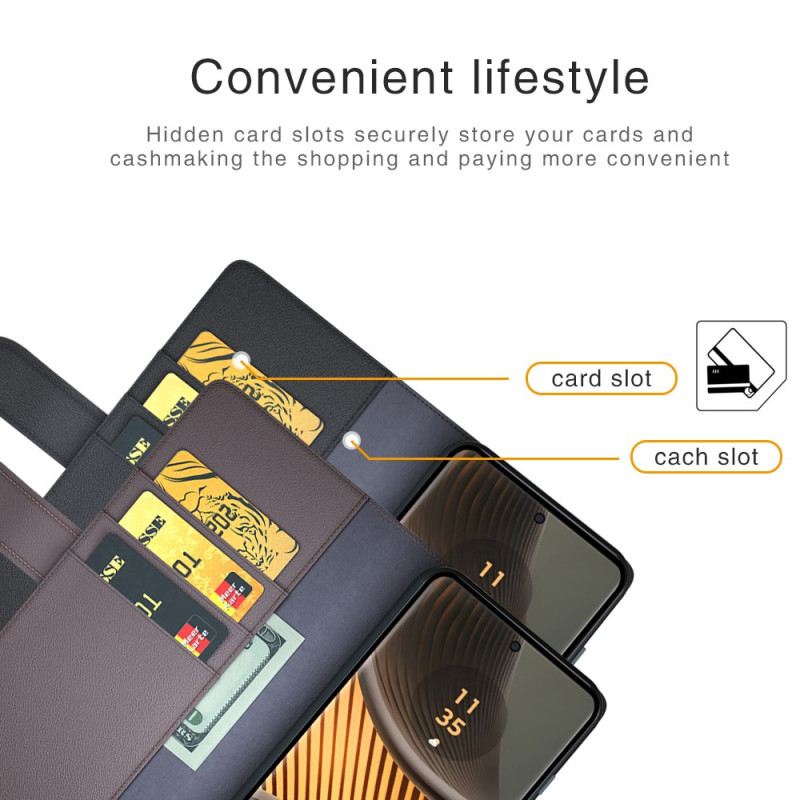 Lederhüllen Für Motorola Edge 50 Ultra Leder