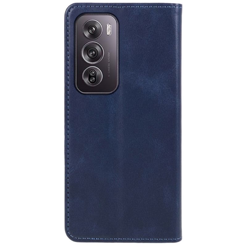 Flip Case Für Oppo Reno 12 Pro 5g Ledereffekt