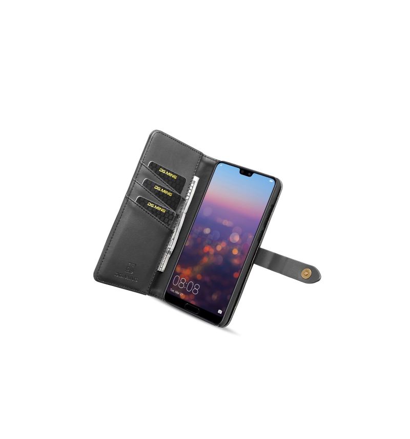 Hülle Flip Case Für Huawei P20 Pro Mit Abnehmbarer Schale