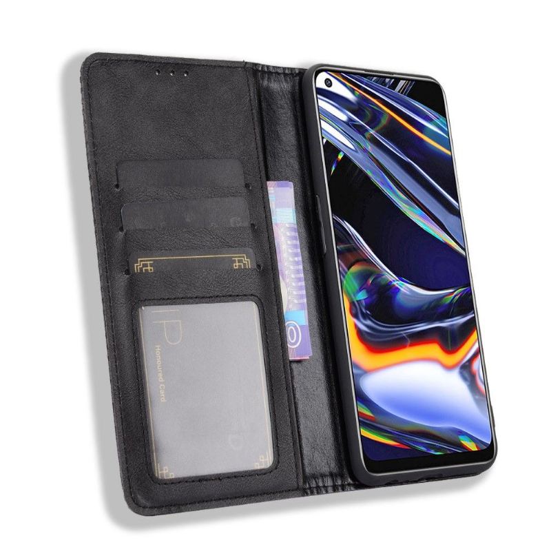 Flip Case Für Realme 7 Pro Der Lederstil Cirénius