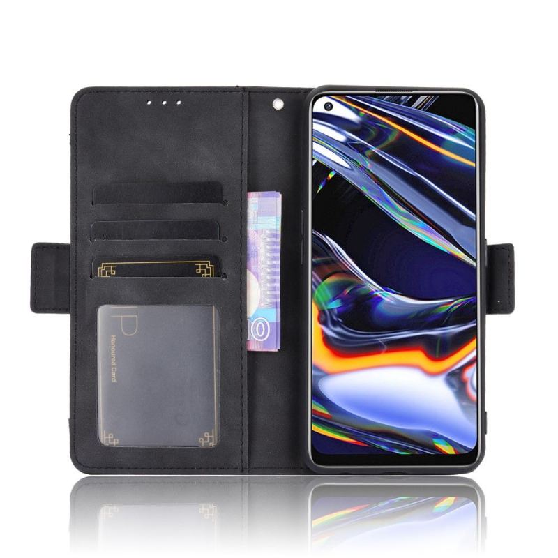 Flip Case Für Realme 7 Pro Premium Mit Kartenhalter