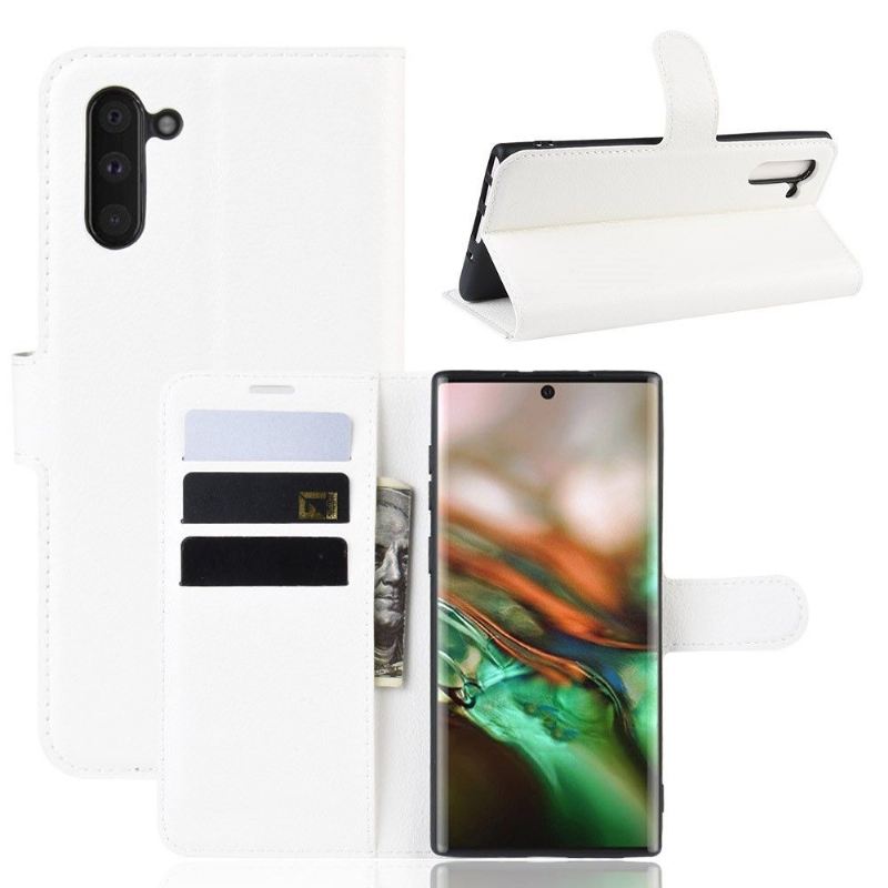 Flip Case Für Samsung Galaxy Note 10 Brieftasche Leder-stil