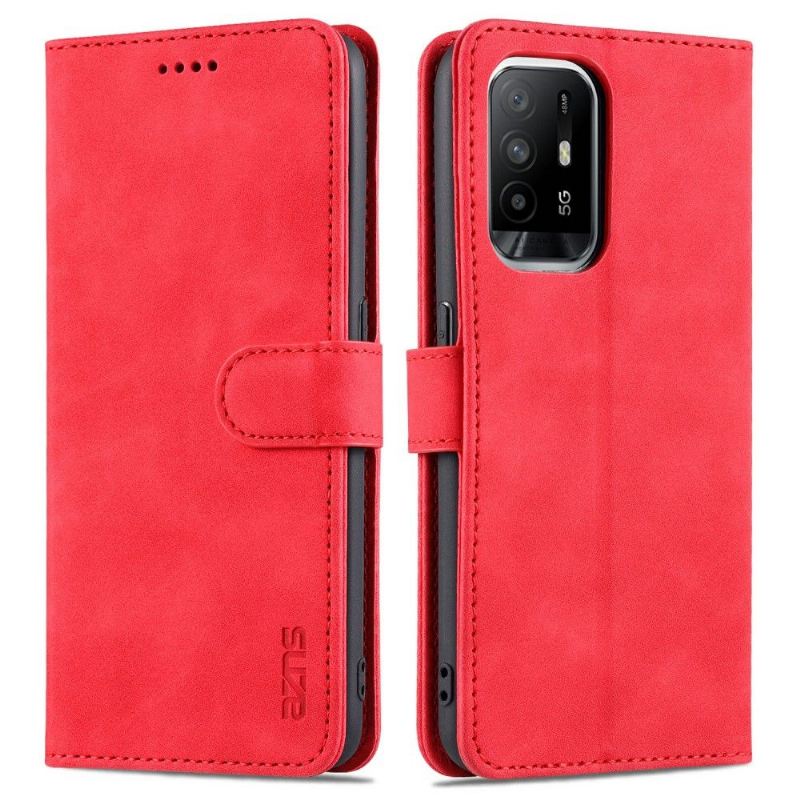 Case Für Oppo A74 5G / A54 5G Flip Case Inhaber Der Azns-karte