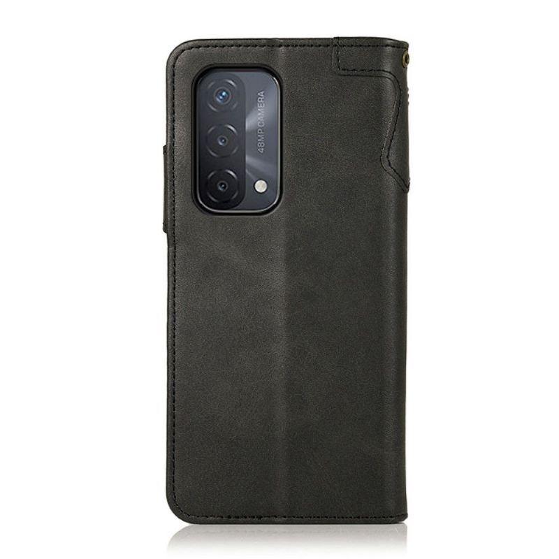 Flip Case Für Oppo A74 5G / A54 5G Khazneh Der Klassiker