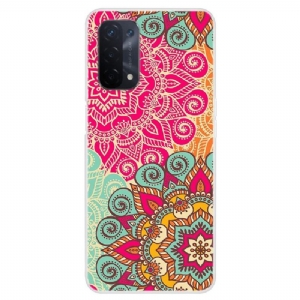 Handyhülle Für Oppo A74 5G / A54 5G Retro-mandala