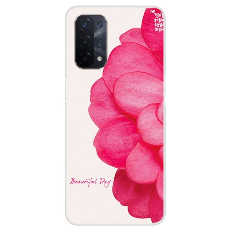 Handyhülle Für Oppo A74 5G / A54 5G Schöne Tagesblume