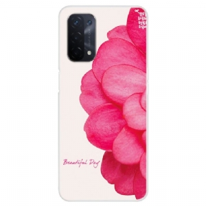 Handyhülle Für Oppo A74 5G / A54 5G Schöne Tagesblume