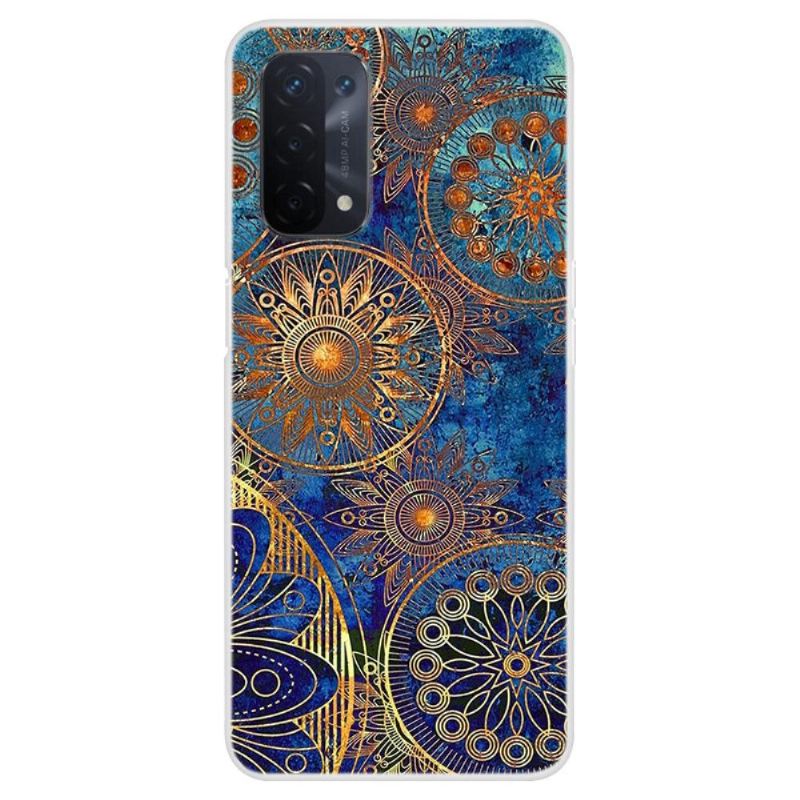 Hülle Für Oppo A74 5G / A54 5G Altes Mandala