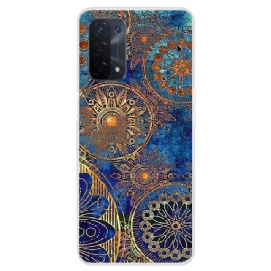 Hülle Für Oppo A74 5G / A54 5G Altes Mandala