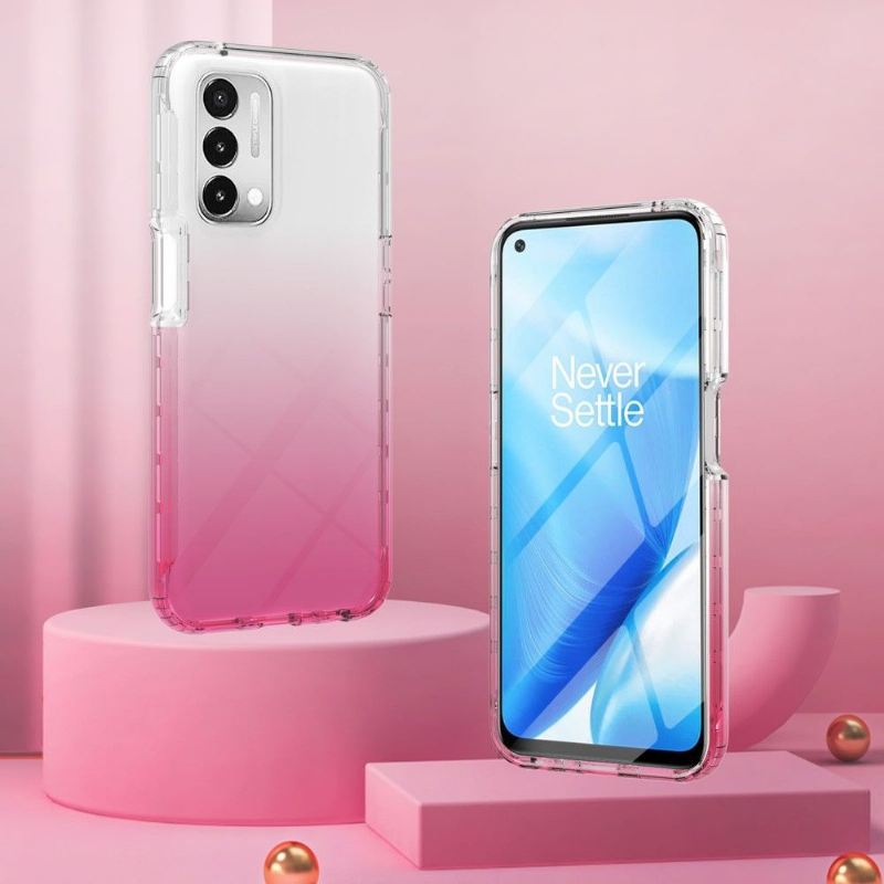 Hülle Für Oppo A74 5G / A54 5G Gradient Mit Gehärtetem Glas