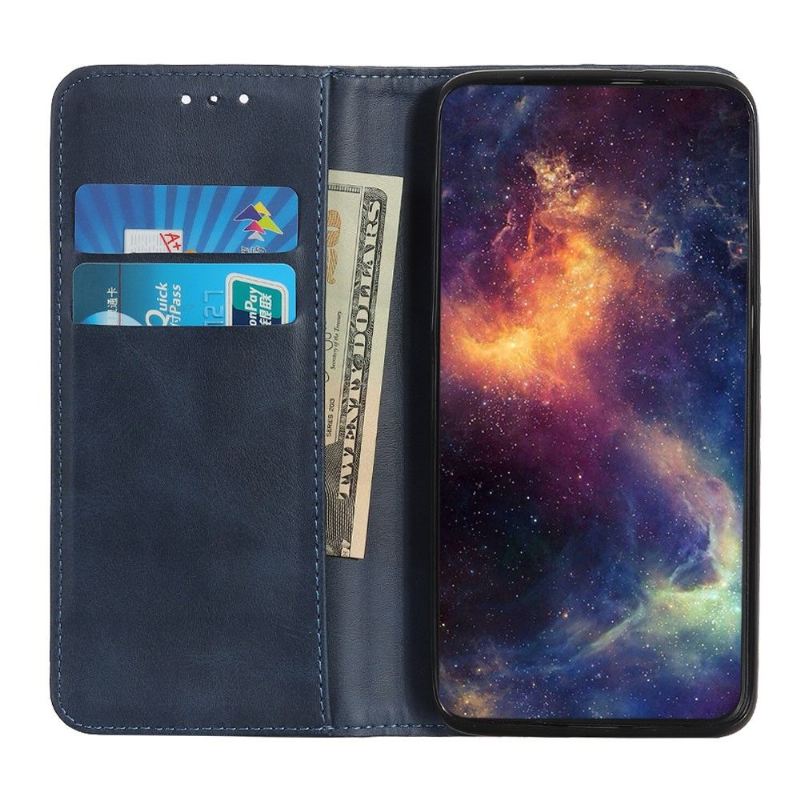 Lederhüllen Für Oppo A74 5G / A54 5G Flip Case Simone Gealtert