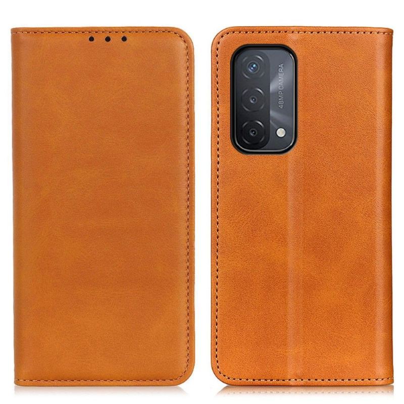 Lederhüllen Für Oppo A74 5G / A54 5G Flip Case Simone Gealtert