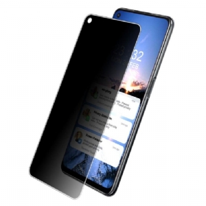 Oppo A54 5G / A74 5G Displayschutzfolie Aus Gehärtetem Glas Und Blickschutzfilter