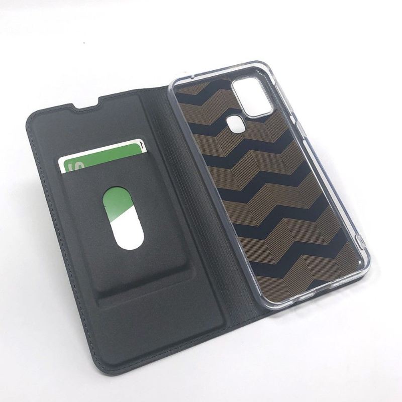 Case Für Samsung Galaxy M31 Flip Case Schwarz